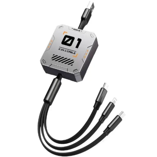 01 Fast charging data cable 3In1